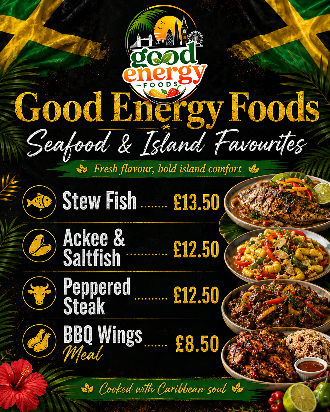 Seafood & Island Favourites